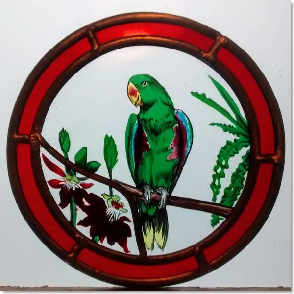 Materials used in stained glass